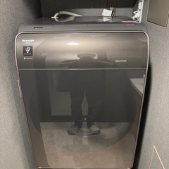 【シャープ】ドラム式洗濯乾燥機 　ES-X11A-TR