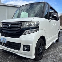 H28年式 ホンダ NBOX＋カスタム GターボL pkg ★総...