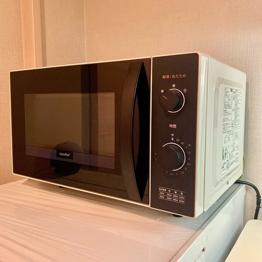 電子レンジ フラットテーブル 17L コンフィー COMFEE