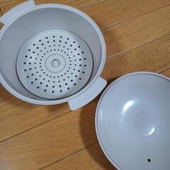 プラスチック鍋　レンジ用　一人用の画像