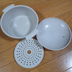 プラスチック鍋　レンジ用　一人用の画像