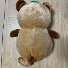 たんたんぽんぽこ　たぬき　BIG ぬいぐるみの画像