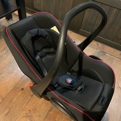 MOM'S CARRY マムズキャリー ベビーシート ブラック レッド
