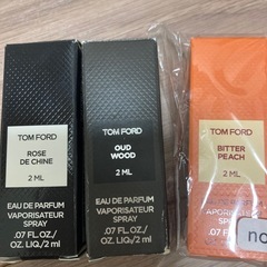 トムフォード香水サンプル3種