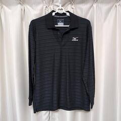【お取り引き決定】極美　MIZUNO　長袖ポロシャツ　ゴルフ　速...