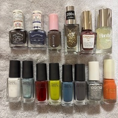 ネイル　マニキュア　セピアコート　ネイルホリックなど　14点セット！