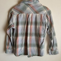 (*^^*)【Levi's】チェック柄 長袖シャツ 120の画像