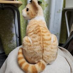 お取引中　REAL CAT リアルな猫のぬいぐるみ　タグ付き
ネコ　　