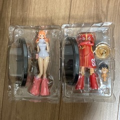 ワンピース ルフィ ナミ　DXF エッグヘッドの画像