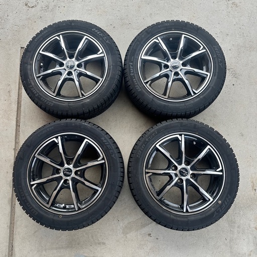 185/55R15 スタッドレスタイヤホイールセット HIFLY （ハイフライ）Win-turi 216 スタッドレス 4本セット 2023年製！1シーズン使用！