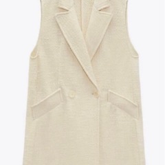 ZARA バーズアイベスト