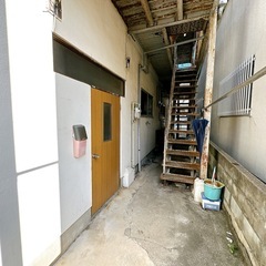 💦驚きのオーナー直接契約の為、敷金、礼金、仲介手数料無料💦 🉐大阪府泉佐野市鶴原３丁目6-30 2DK 賃貸アパート🉐　初期費用無料🉐🉐　なんと0円で入居可能💦　DIYで内装自由に変更可能！職人さんの資材置き場や事務所利用にいかがですか？　南海本線　鶴原駅から徒歩8分　外国人の方大歓迎✨ IZUMISANO-SHI  House for rent - 泉佐野市