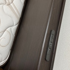 マットレス　ベッドフレーム　の画像