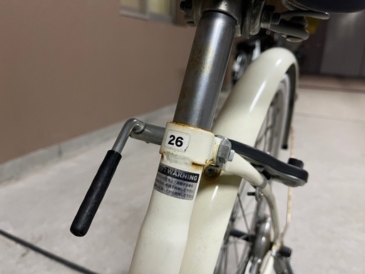 26インチ　アサヒサイクル 自転車
