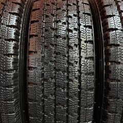 TOYO DELVEX 935 165/80R14 91/90N LT 14インチ スタッドレス 4本 22年製 バリ溝 ADバン等　(KTG151)の画像