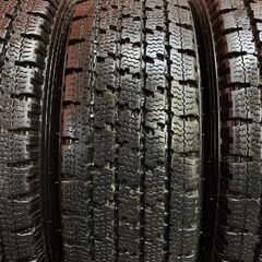 TOYO DELVEX 935 165/80R14 91/90N LT 14インチ スタッドレス 4本 22年製 バリ溝 ADバン等　(KTG151)の画像