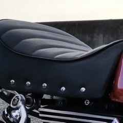 バイクシート　アンコ抜 - 鹿沼市