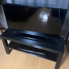 SHARP AQUOS 32型テレビ テレビ台　ブルーレイレコーダー
