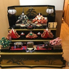久月　　三段雛人形