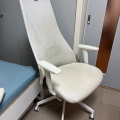 JÄRVFJÄLLET office chair with armrests Grann white | IKEA Eesti
