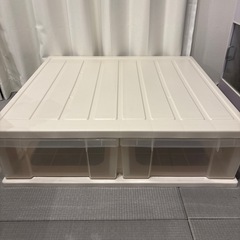 【美品】アイリスオーヤマ 押入れ収納ケース