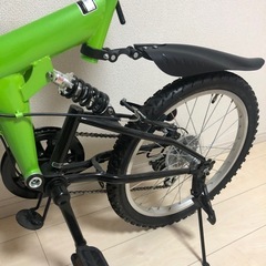 折り畳み自転車20インチの画像