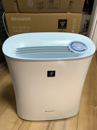 シャープ【SHARP】空気清浄機 ～13畳 FU-G30-A(ブルー系)