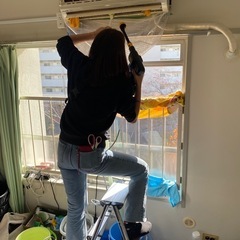 ネコの手江戸川　格安エアコン清掃4500円　 - ハウスクリーニング