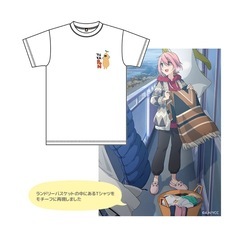 ゆるキャン△ ツカぽんＴシャツ　XL 新品未使用の画像