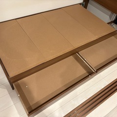 シングルベッドフレーム（下部収納有）の画像