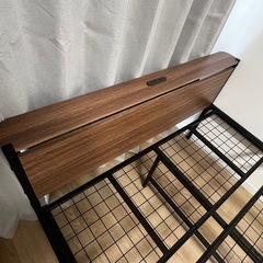 最終値下げ‼️/【郵送不可】セミダブルベットフレームの画像