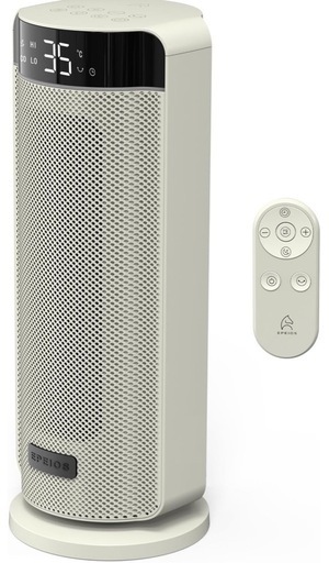 新品　エペイオス(Epeios) セラミックヒーター 小型 省エネ 1100W 2秒速暖 3モード切替 25db