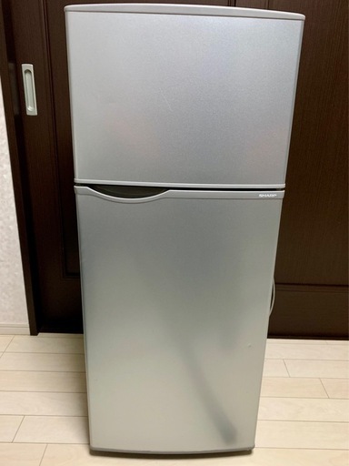 シャープ 2ドア冷凍冷蔵庫 直冷式 118L