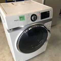 【福岡市限定】アイリスオーヤマ ドラム洗濯機 2019年製 配送設置無料♬ NO 771 ☆福岡市内配送設置無料☆アイリスオーヤマ ドラム式洗濯機