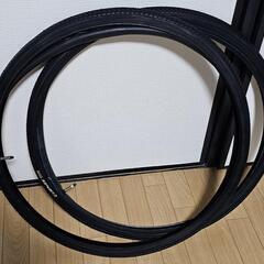 自転車 27サイズ タイヤとチュブ