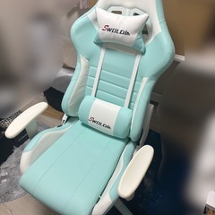 SWOLOL ゲーミングチェア オットマン付き
