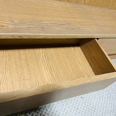 5段　引き出し付き　本棚の画像