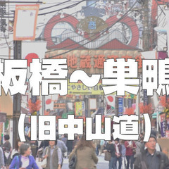 【板橋～巣鴨】旧中山道を歩いてみよう！最後は巣鴨地蔵通り商店街で...