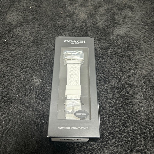 Apple Watch コーチcoachバンド（白）