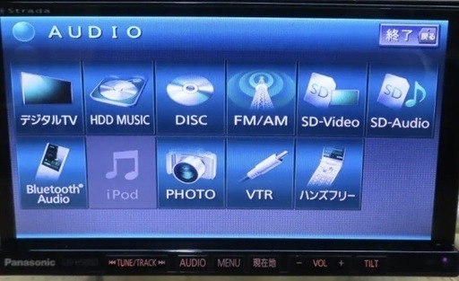 Panasonic ストラーダ　CN-H500Dカーナビ