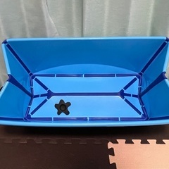 プライスダウン 折り畳み式ベビーバス　専用椅子付き