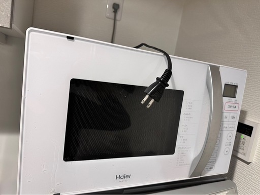 ※セット受け渡し予定 電子レンジ 2019年製 haier ハイアール