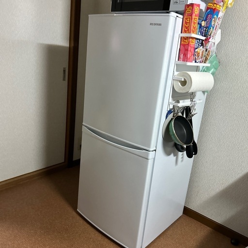 【アイリス製】142L冷蔵庫