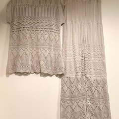 【試着のみ】GRLニット　セットアップの画像