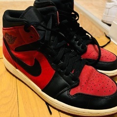  27cm Air Jordan 1 Bred（Black/Red）の画像