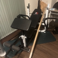 バーベルセット(80kg)・ベンチプレス・バーベルラック