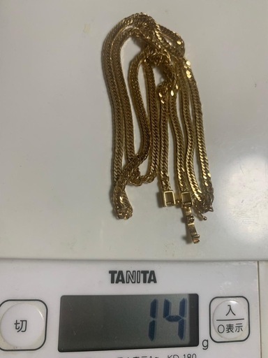 18金ネックレス✨