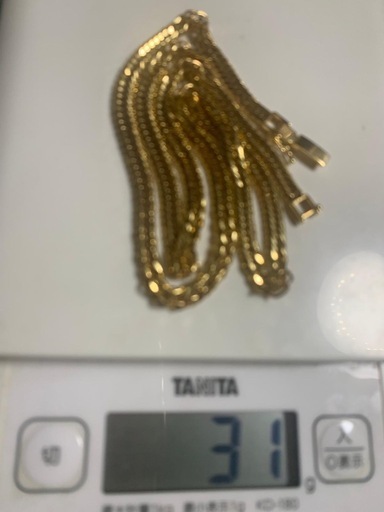 18金ネックレス✨