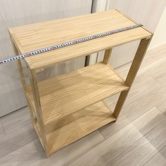 ニトリ　木製棚