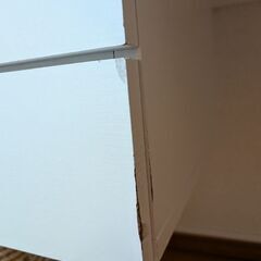 お得！北欧風　オシャレで可愛いデスク白の画像